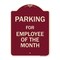 Signmission Designer Series-Parking For Employee Of The Month Sign, 24" x 18", BU-1824-9801 A-DES-BU-1824-9801 - alternate 1